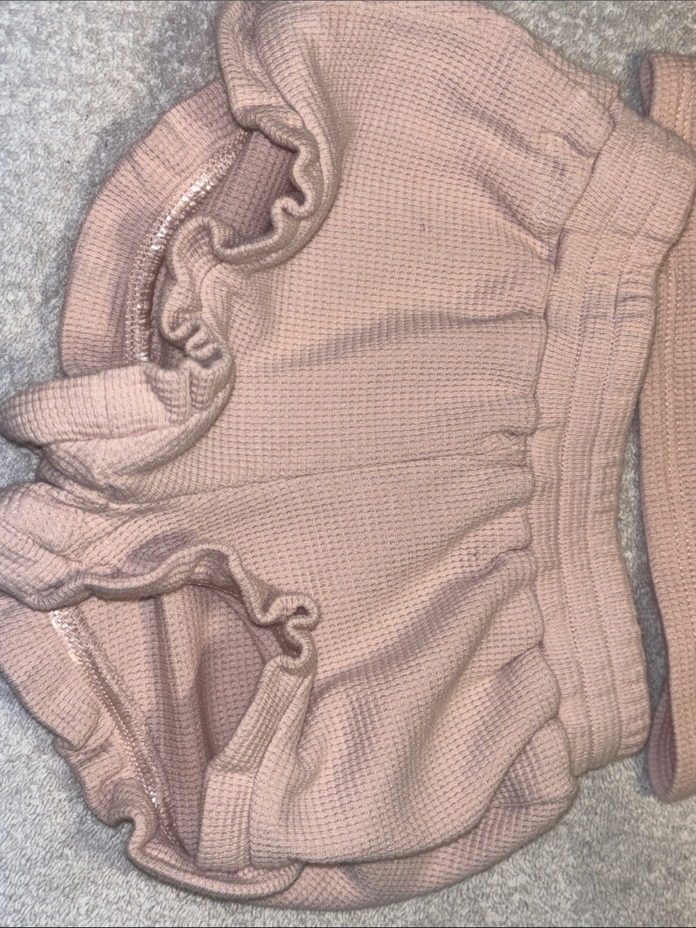 cloud island Pink Shell Tank & Ruffle Shorts Set - Picture 4 of 5
